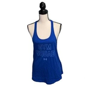 Under Armour Women's Blue Gym Squad Tank Top